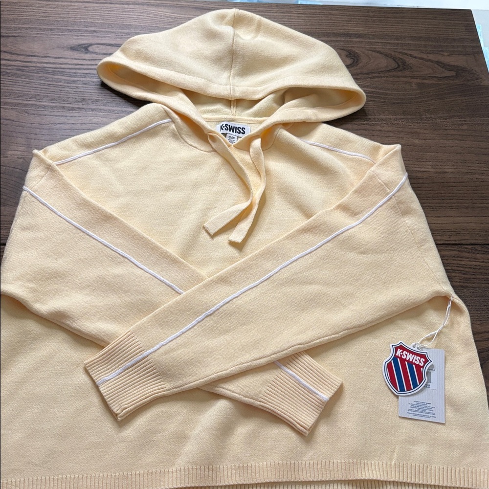 K-Swiss Yellow Hoodie